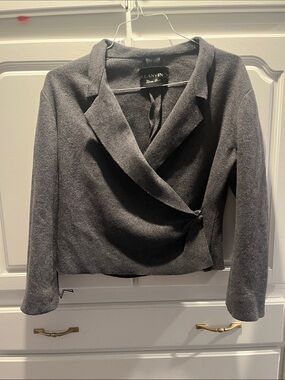 Lanvin Hiver 2009 Wool Wrap Jacket IT 42/US M Fair condition